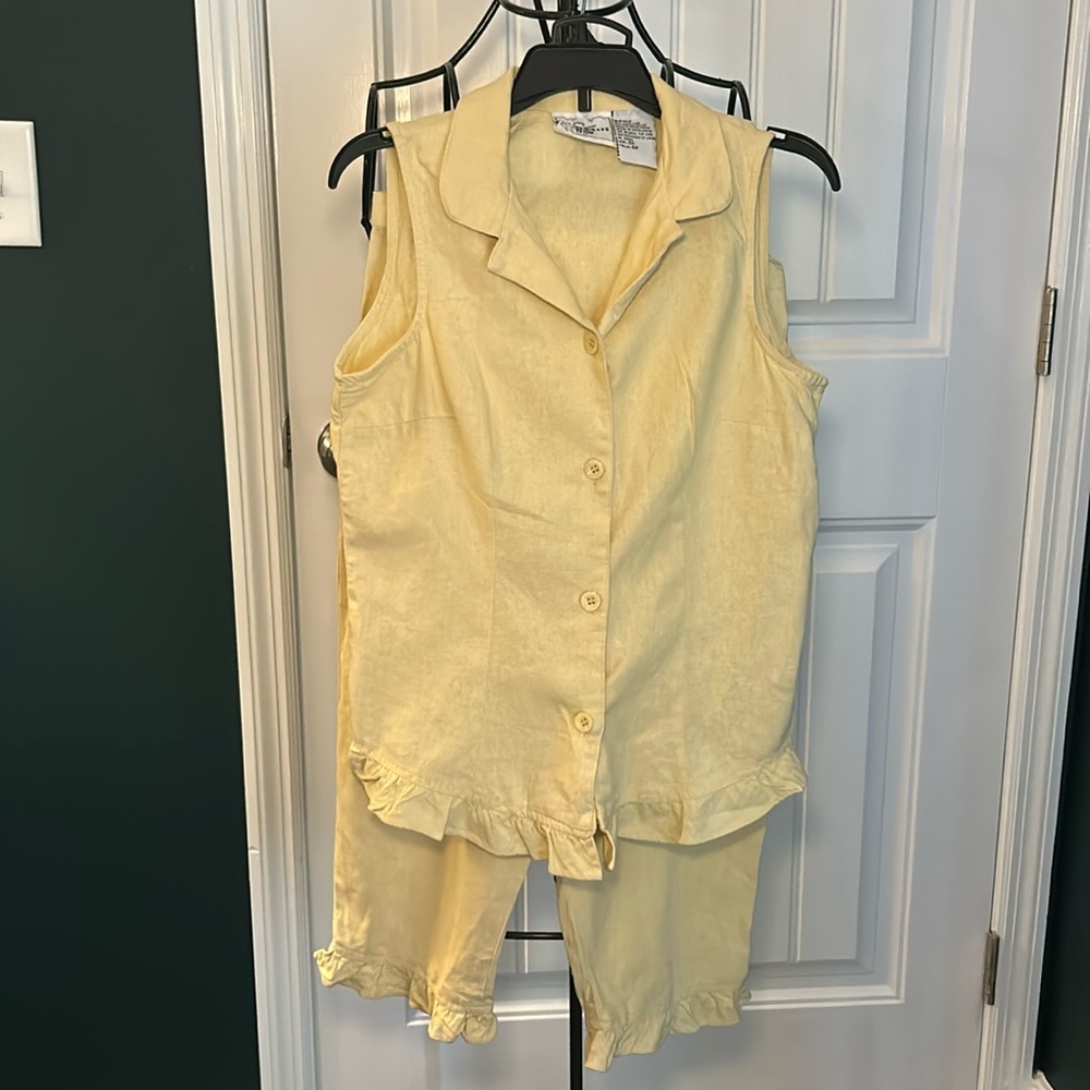 2 piece linen set!